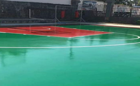 四川篮球场翻新地面